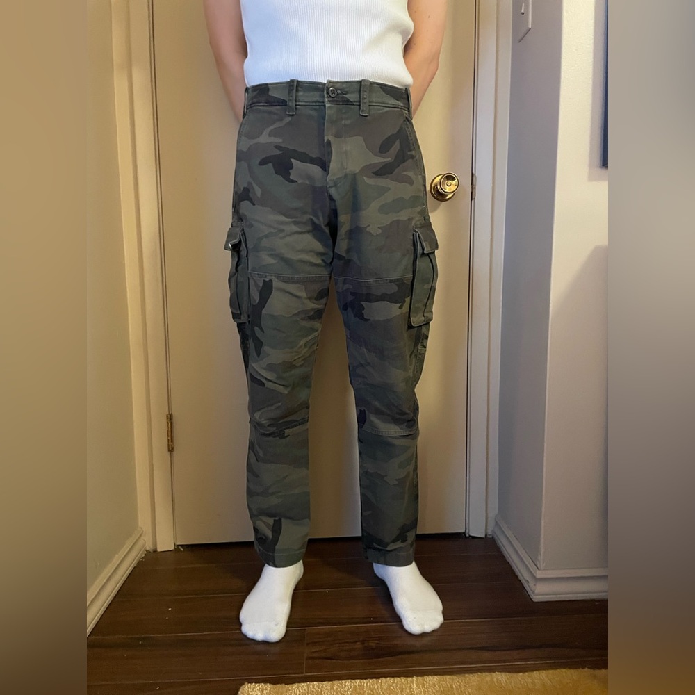 Abercrombie & Fitch Camo Cargo Pants